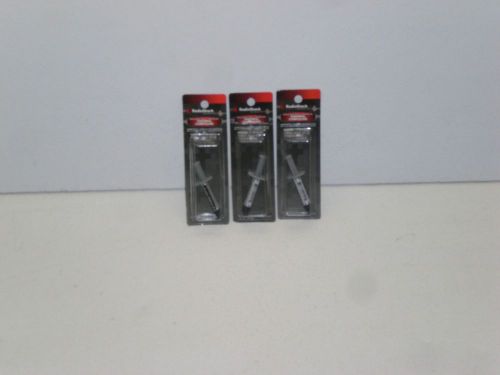 Lot of 3 Radio Shack Polysynthetic Arctic Silver High Density Thermal Compound