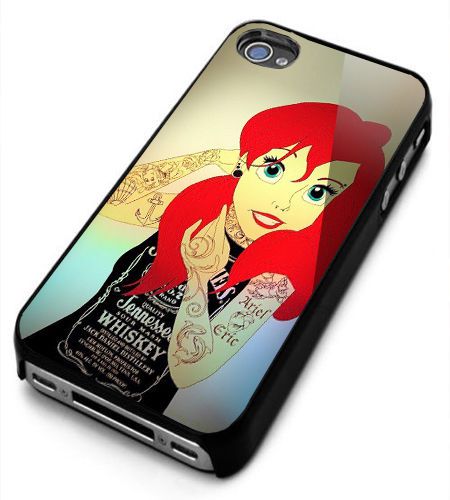 Mermaid Disney Tattooed Jack 3 Case Cover Smartphone iPhone 4,5,6 Samsung Galaxy