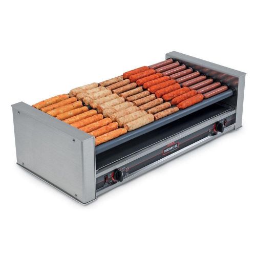 NEMCO Slanted 36 Hot Dog Roller Grill w/ GripsIt Easy Clean 8036SX-SLT