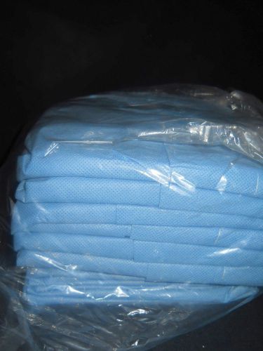 (10) VWR Blue Small Basic Protection SMS Lab Coats, 3 Pocket, 414004-359