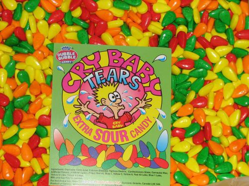 Cry Baby TearsExtra Sour Hard Candy 1/2 pound bulk bag approx 250 pieces