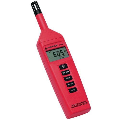 Brand new amprobe thwd-3 relative humidity temperature meter for sale