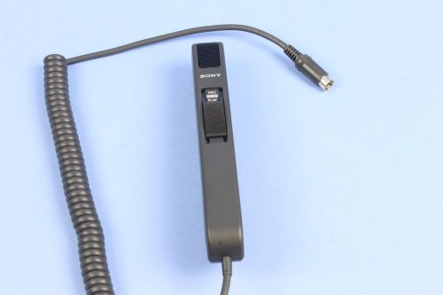 SONY HU-25 HU25 Handheld Dictation Microphone