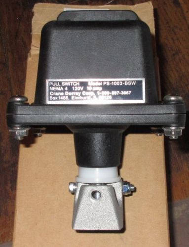 CRANE DORRAY CORP PS-1003-BSW PULL SWITCH NEMA 4 120 VAC 10 AMP with Box