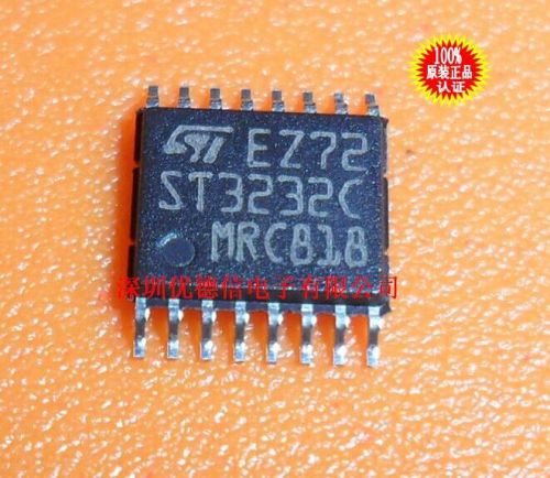 1x ST 3232C 5T323ZC ST3Z32C ST323ZC ST3232CD ST3232C ST3232CTR TSSOP16 IC Chip