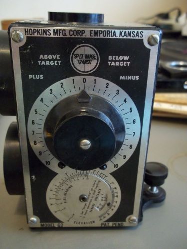 HOPKINS MFG. CORP. EMPORIA KANSAS MODEL G2 Transit Calibration Tool VINTAGE