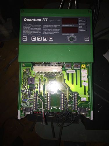 Quantum III 3 Digital DC Drive 75 HP  Emerson Regen 9500-8605 M155R-14ICDQ