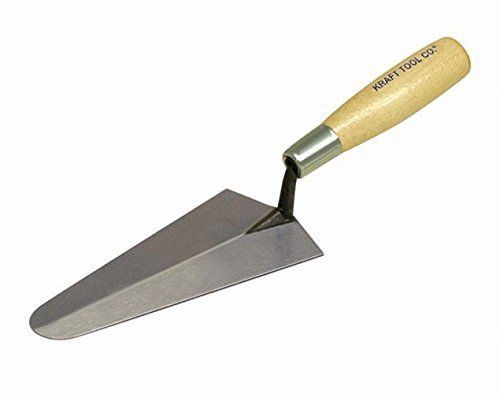 NEW KRAFT GG443 GAUGING TROWEL W/ WOOD HANDLE 7&#034; X 3-1/4&#034;