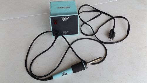 WELLER WTCPT Soldering Station,PU120T Power Unit w/TC201 Pencil, Used