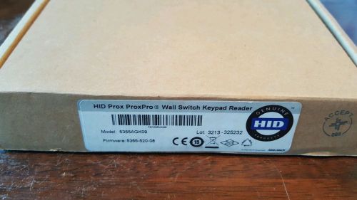 HID proxy proxpro wall switch keypad reader 5355AGK09