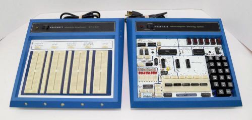 Heathkit ET-3400A Microprocessor Trainer + ET 3300A Breadboard