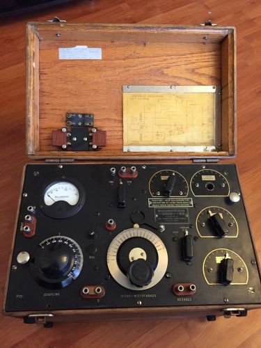 Vintage impedance measuring unit ca-546 for sale