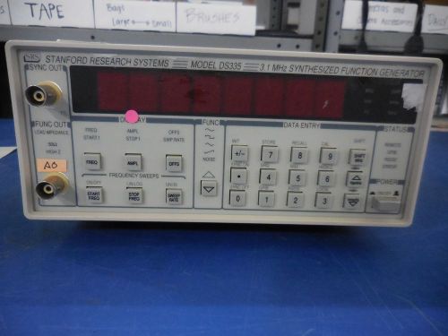 Stanford Research Function Generator Model DS335 OPT.01 Lab Tested