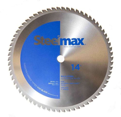 Steelmax 14&#034; TCT Blade for Mild Steel, New
