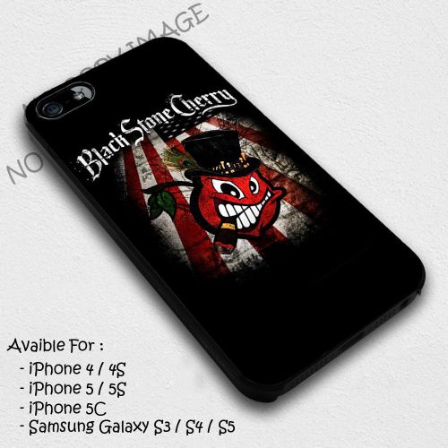 560 Black Stone Cherry Design Case Iphone 4/4S, 5/5S, 6/6 plus, 6/6S plus, S4