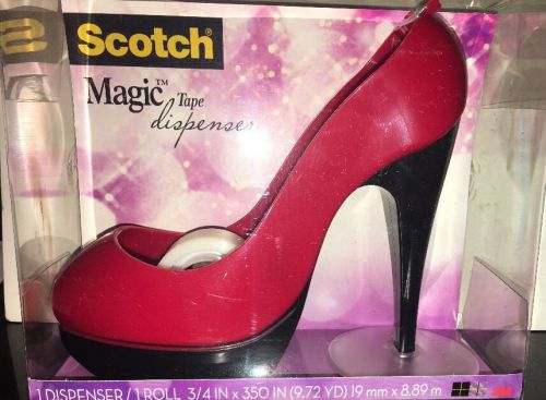 Scotch Brand Magic Tape Dispenser High Heel Shoe