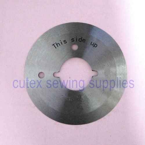 2&#034; Replacement Round Blade For Consew 503K Tuffy Electric Rotary Cutter