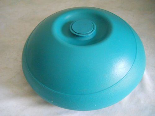 Rare vintage aladdin temp rite heat on demand warming container~dark turquoise for sale