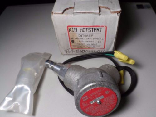 Kim Hotstart DIT68EP Explosion Resistant Direct IMM Thermostat 1/2 NPT