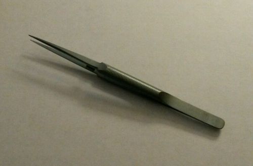 Codman 80-1853 titanium micro tweezer jones i.m.a. straight forcep 7&#034; .1mm tooth for sale