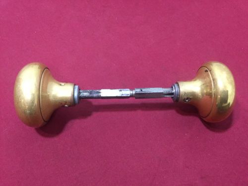 Vintage Brass Knobset w/ Spindles - Locksmith