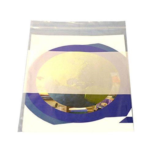 3&#034; x 3&#034; 2 Mil Zip Lock Bags with White Block Case of 1000