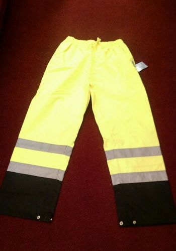 Scotchlite reflective safety pants size size xl - class e level 2 for sale