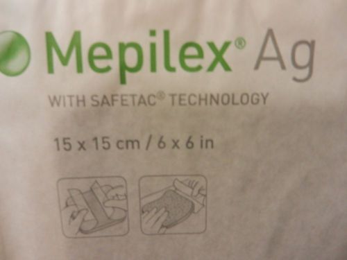 Mepilex AG #  287300 AntiMicrobial Soft Foam Dressing 6&#034;x6&#034; - 1 pc