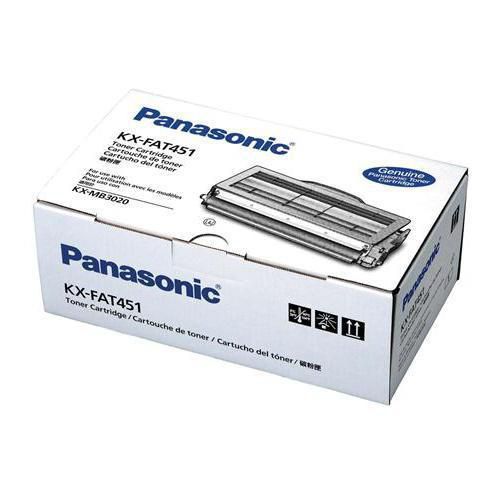 Panasonic kx-fat451 toner cartridge for kx-mb3020 for sale