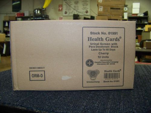 Hospeco Health Gards Urinal Screen with Para Deodorant Block 01991 12 per box