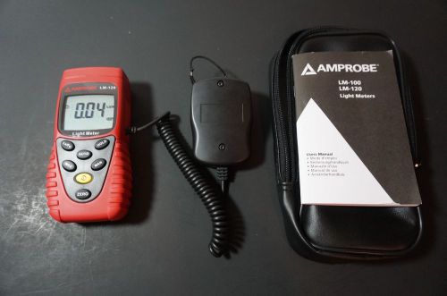 New amprobe light meter silicon photodiode and filter model # lm-120 for sale