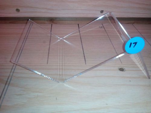 ACRYLIC DISPLAY STAND RISER  SIZE  4 Pieces  # LOT 17