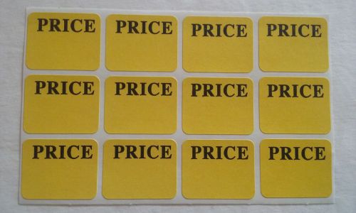 (100) Price Labels removable 3/4 x 15/16 great for writing in your price