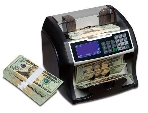 Royal Sovereign Electric Bill Counter with Value Counting and Counterfeit
