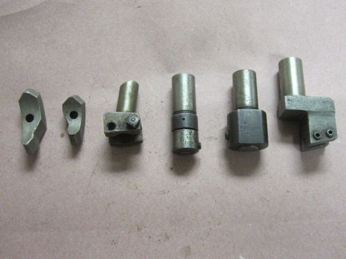 Turret drill tap boring tool holder lathe turning screw machine b&amp;s hardinge lot for sale