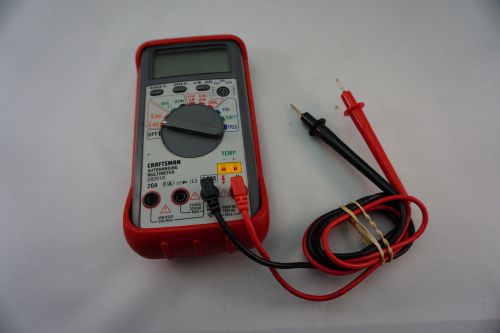 Craftsman Multimeter 982018 Autoranging Voltage, Ohms, Temperature
