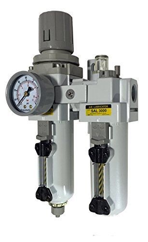 Pneumaticplus sau3010m-n03g-mep 2 piece compressed air filter regulator for sale