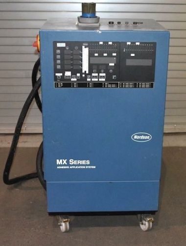 (1) used nordson mx adhesive applicator system for sale