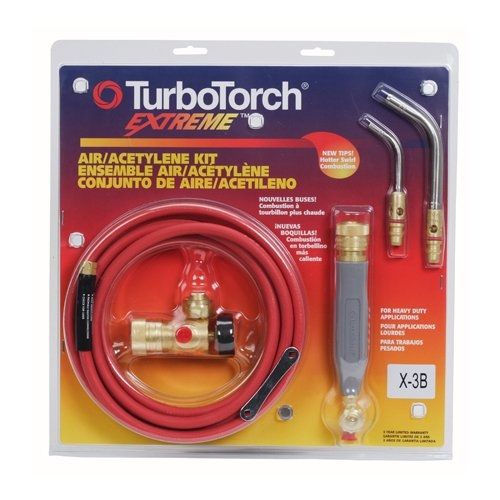 Thermadyne turbotorch 0386-0335 x-3b air acetylene torch outfit for sale