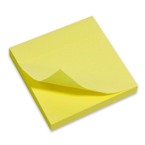Post-it Classic Yellow Phosphorescent Note 7.6cm x 7.6cm Self Adhesive Pads