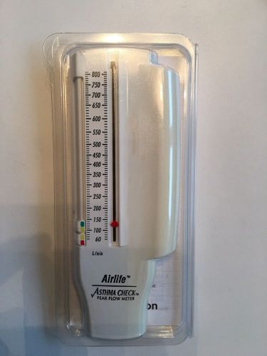 AirLife 002068 Asthma Check Peak Flow Meter - Sealed