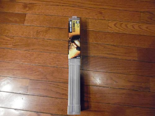 CHICAGO ELECTRIC 7018 - 1/8 WELDING RODS 27 IN BOX 2LB BOX 2 PAIRS OF GLOVES