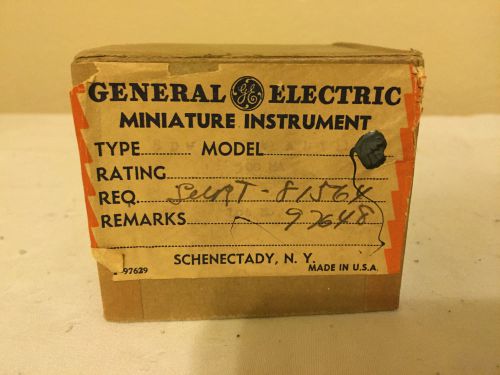 2 General Electric Miniature Instrument Milliamperes Gauge