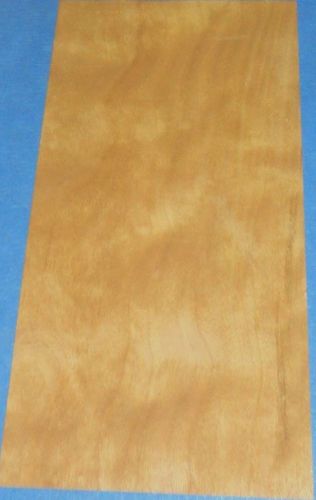 Cherry Figured wood veneer 8&#034; x 12&#034; with no backing (raw veneer) 1/42&#034; thickness