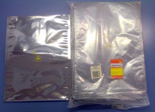 3M Static Shielding Bags, 1900 Metal-In, 8&#034;x12&#034;, 200 Bags