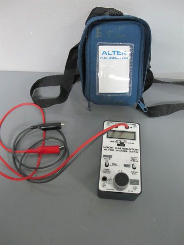 Altek 334A Loop Calibrator w/Case