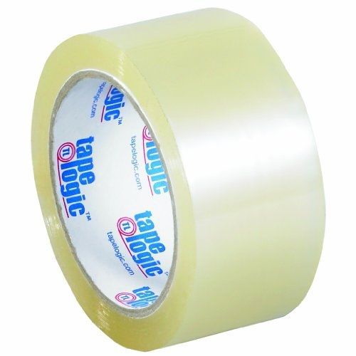 Tape logic t901350 acrylic tape, 3.5 mil thick, 55 yds length x 2&#034; width, clear for sale