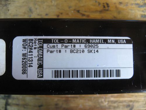 New - tolomatic bc210-sk14 (69025) pneumatic band cylinder, 14&#034; stroke. for sale