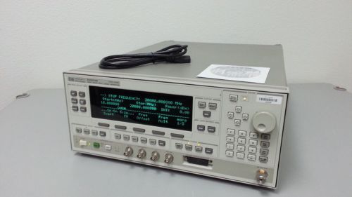 Agilent (Keysight / HP) 83623B Signal Generator: 10MHz to 20GHz, 001 002 006 008