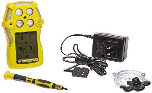 BW Technologies QT-XWHM-R-Y-NA GasAlertQuattro 4-Gas Detector with Rechargeable